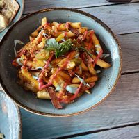 Dirty fries  at Junk y Vegan in Helsinki