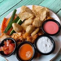 Appetisers - All in one (a portion of all appetisers) at Junk y Vegan in Helsinki