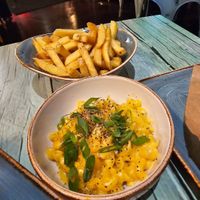 Mac n Cheese!! at Junk y Vegan in Helsinki