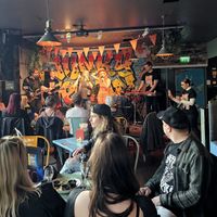 Live music. at Junk y Vegan in Helsinki