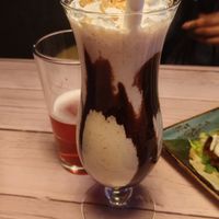 Snickers milkshake  at Junk y Vegan in Helsinki