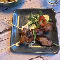 Chicks on sticks  at Junk y Vegan in Helsinki