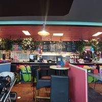 Counter at Junk y Vegan in Helsinki