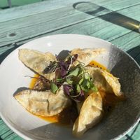 Gyoza  at Junk y Vegan in Helsinki