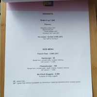 New menu 2 at Junk y Vegan in Helsinki