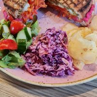Vegan toast at Deli Gasta in Isle Of Skye