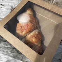 Raspberry vegan croissant   at Deli Gasta in Isle Of Skye