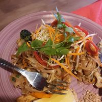 fideos de arroz con tofu y verduras at Ristta Thai Food in Tenerife