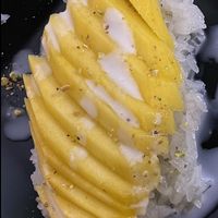 Mango sticky rice 🥰  at Ristta Thai Food in Tenerife