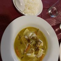 Yellow curry  at Ristta Thai Food in Tenerife