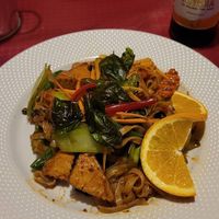 Pad Kee Mao with Tofu at Ristta Thai Food in Tenerife