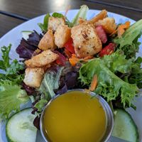 Side salad at Yummvees in Richmond