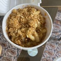 Mac n cheese (part of tofu platter)  at Yummvees in Richmond