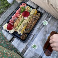 4 rows 🍣 (you can also ask for 5) at Ichiban Sushi in Remich