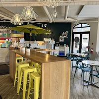   at Communitea Cafe in Canmore