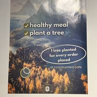   at Communitea Cafe in Canmore