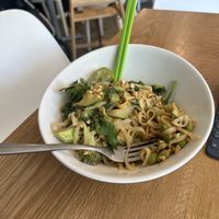   at Communitea Cafe in Canmore