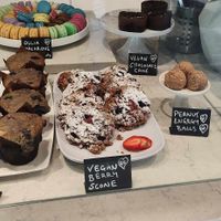   at Communitea Cafe in Canmore