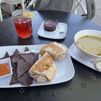   at Communitea Cafe in Canmore