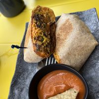   at Communitea Cafe in Canmore