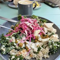 Kale Caesar   at Communitea Cafe in Canmore