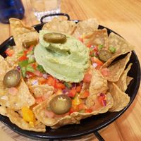 Nachos at Super Vegan in Barcelona