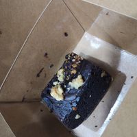 Brownie at Super Vegan in Barcelona