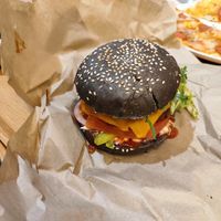 Beyond burg at Super Vegan in Barcelona