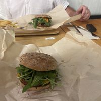 Ekkoset Burg  at Super Vegan in Barcelona