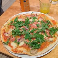 Went back for the pizza and it was great. at Super Vegan in Barcelona