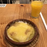 Vegan cannelloni with mushrooms  at Super Vegan in Barcelona