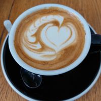 Hafer-Cappuccino at 7 shots coffee in Leipzig