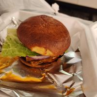 Tofu sandwich at BottleDog Bites & Brews in Cary