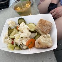 Pickled veggies dish at Bok Bar in Philadelphia