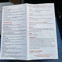 Menu at M3 Pizza in Southside Place