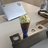 chai ice cream!!!  at Sea People Ice Cream in Mount Maunganui