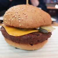 Impossible Cheeseburger at MEL - Grill'd - T2 in Melbourne Airport