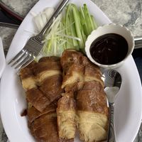 The duck  at Tofu Vegan - Islington in North London