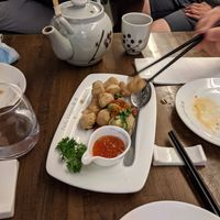 Salt and pepper chick'n at Tofu Vegan - Islington in North London