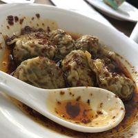 Magic wontons  at Tofu Vegan - Islington in North London