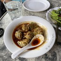 Wontons at Tofu Vegan - Islington in North London