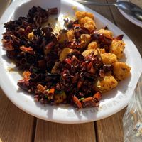 Fried „chicken" at Tofu Vegan - Islington in North London