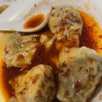 Spicy wontons!  at Tofu Vegan - Islington in North London