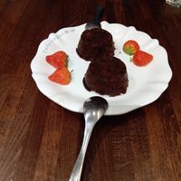 Vegan cupcake at Tofu Vegan - Islington in North London