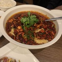 This is the ‘fish’ course. I found okey but that’s it. I found it quite unbalanced the dish. Too many broth and too too spicy for a fish course. at Tofu Vegan - Islington in North London