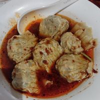 The famous wontons at Tofu Vegan - Islington in North London