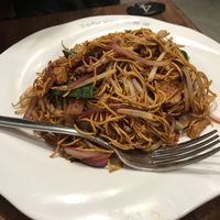 Special fried noodles  at Tofu Vegan - Islington in North London