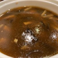 Hot and spicy soup  at Tofu Vegan - Islington in North London