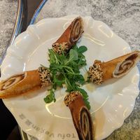 Red bean dessert at Tofu Vegan - Islington in North London