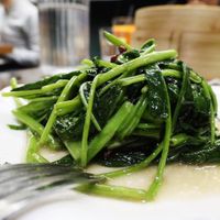 Stir-fried water spinach   at Tofu Vegan - Islington in North London
